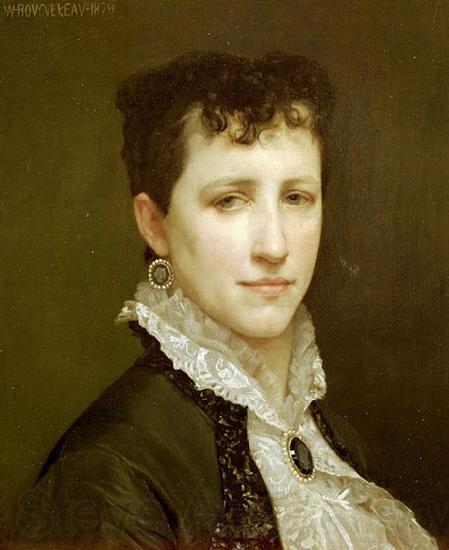 William-Adolphe Bouguereau Portrait of Miss Elizabeth Gardner Spain oil painting art